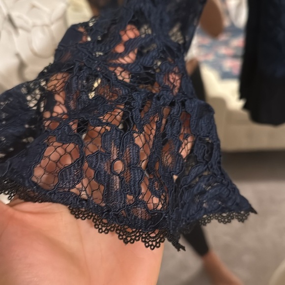 Alexis lace bodysuit blouse top - Picture 7 of 8